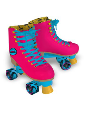 Sass - Retro Hightop - Mid-Level - Pink/Blue