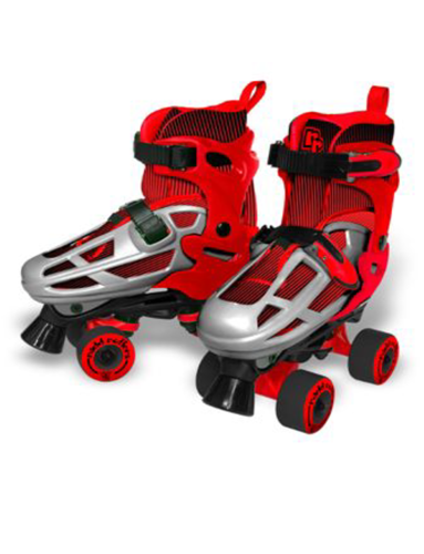 Boys Quad Skates - Radd Rollers - Red