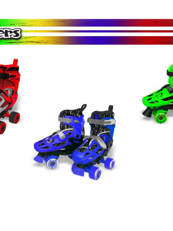 Boys Quad Skates Radd Rollers Green World Roller Intl.
