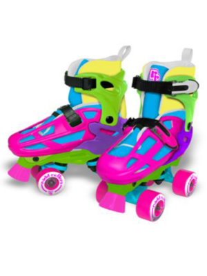 Girls Quad Skates - Radd Rollers - Multi Color