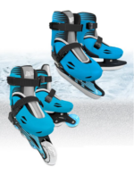 Radd Rollers - Inline/Ice Combo Skates - Blue/Silver