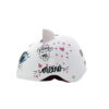 Kitty Cat StreetJam Helmet-Kids White (5-8 Years) Adjustable