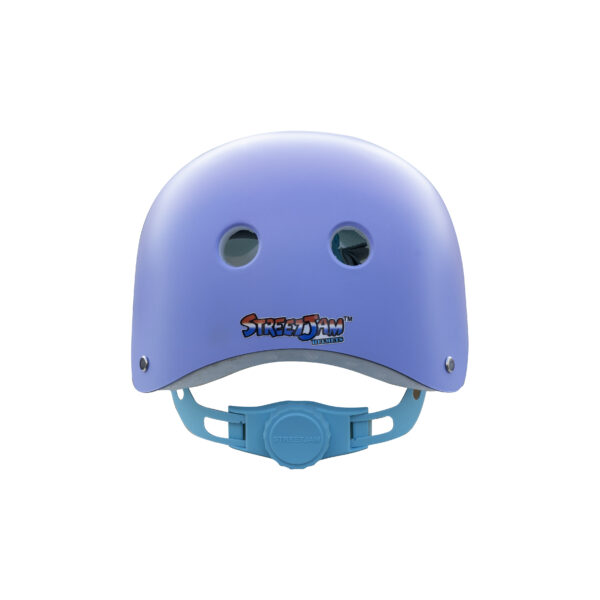 Pastel Rays StreetJam Helmet-Kids (5-8 Years) Adjustable, Teal & Purple