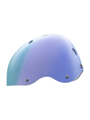 Pastel Rays StreetJam Helmet-Kids (5-8 Years) Adjustable, Teal & Purple