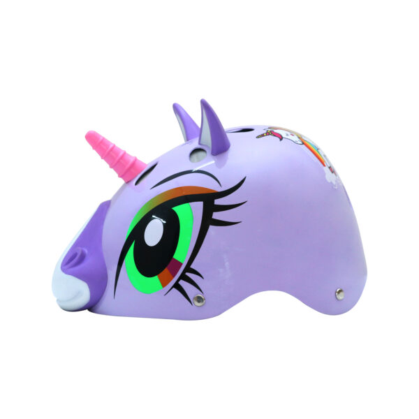 Rainbow Unicorn StreetJam Helmet-Kids Purple (8+ Years) Adjustable