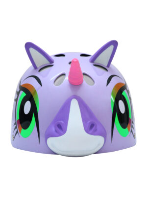 Rainbow Unicorn StreetJam Helmet-Kids Purple (8+ Years) Adjustable